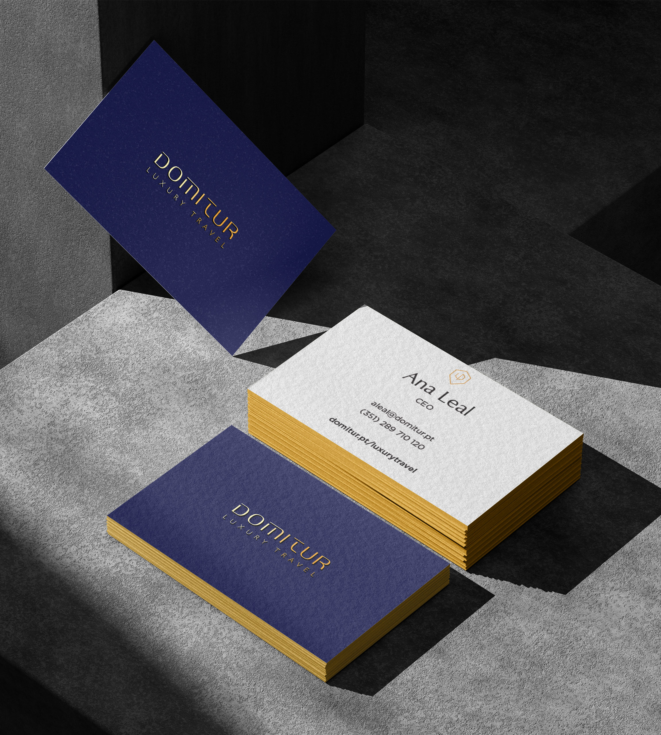 Domitur business cards