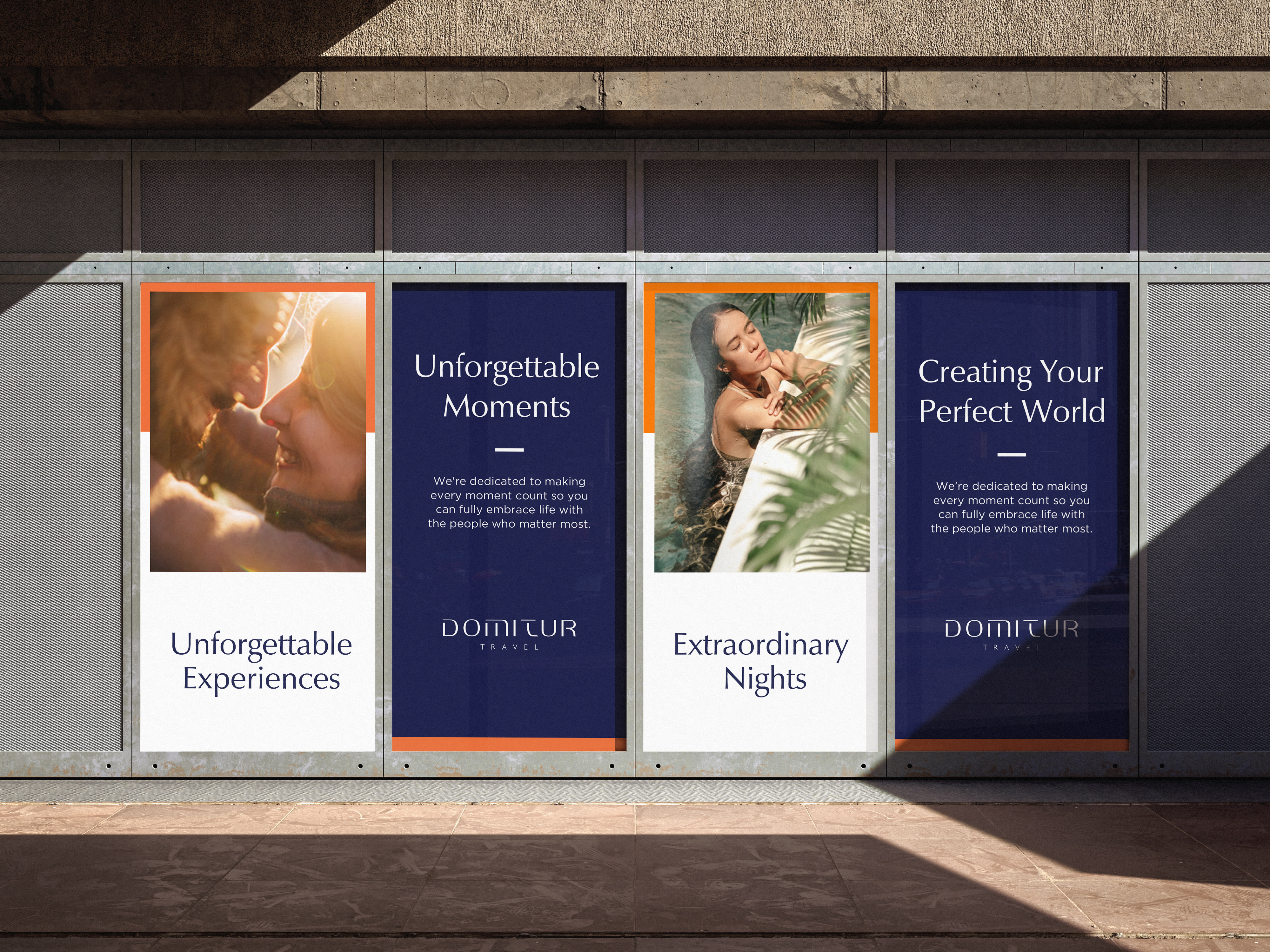 Domitur outdoor signage